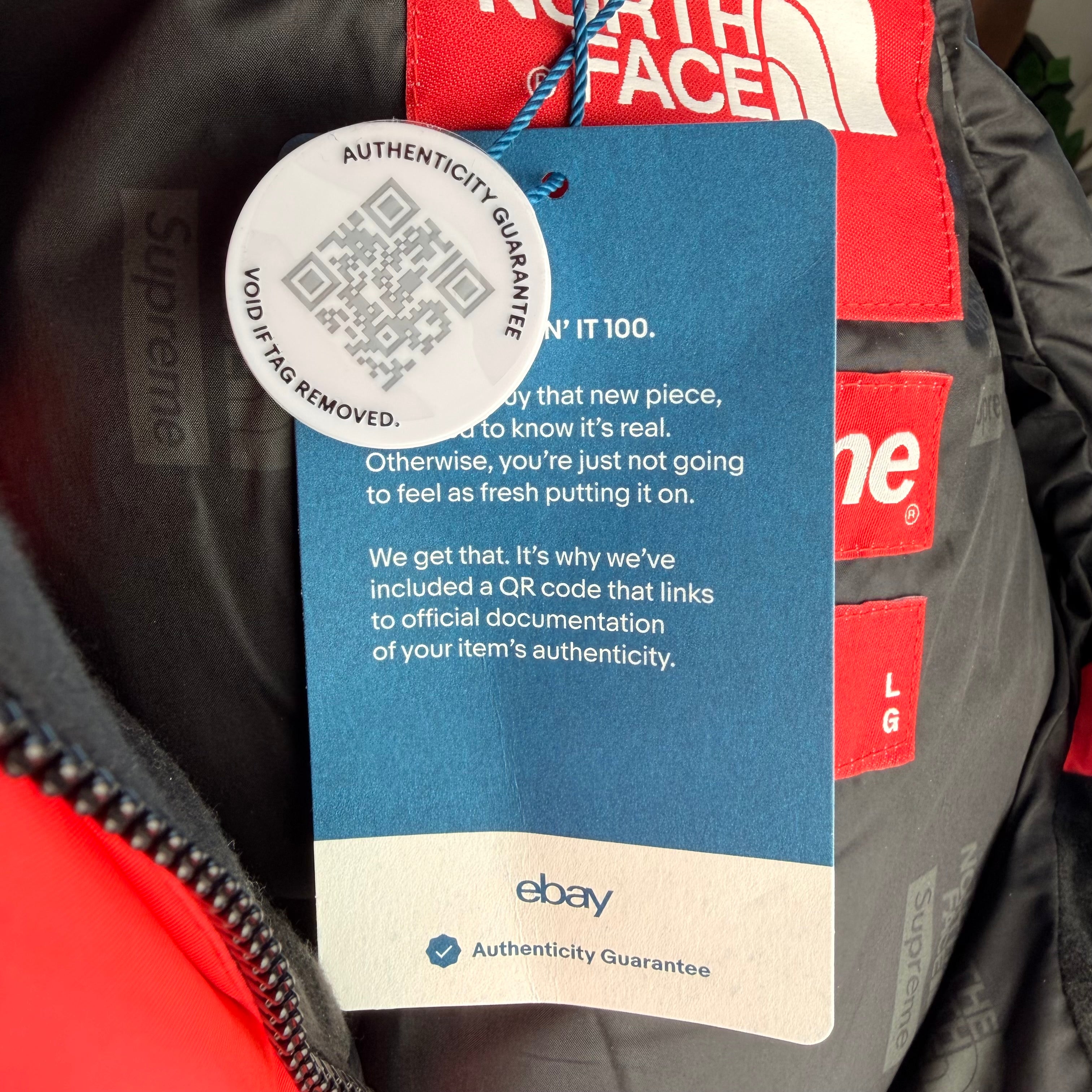 Supreme x The North Face RTG Jacket - L