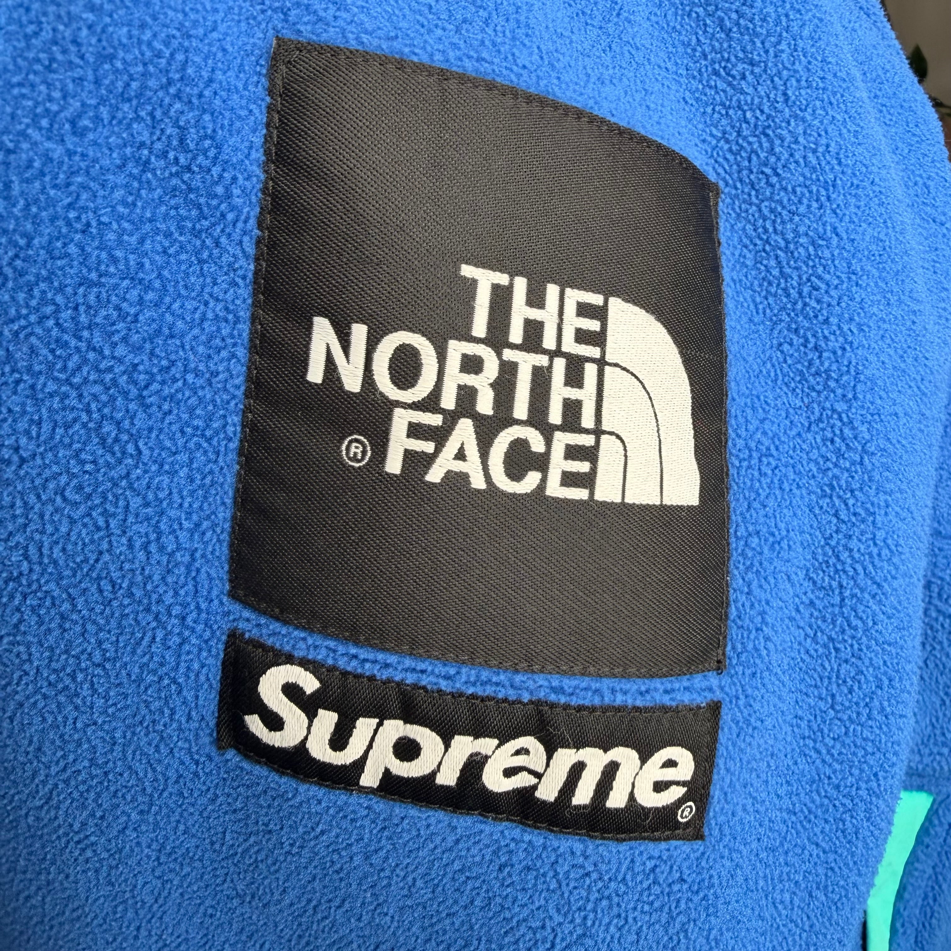 Supreme x The North Face Fleece - Blue - L