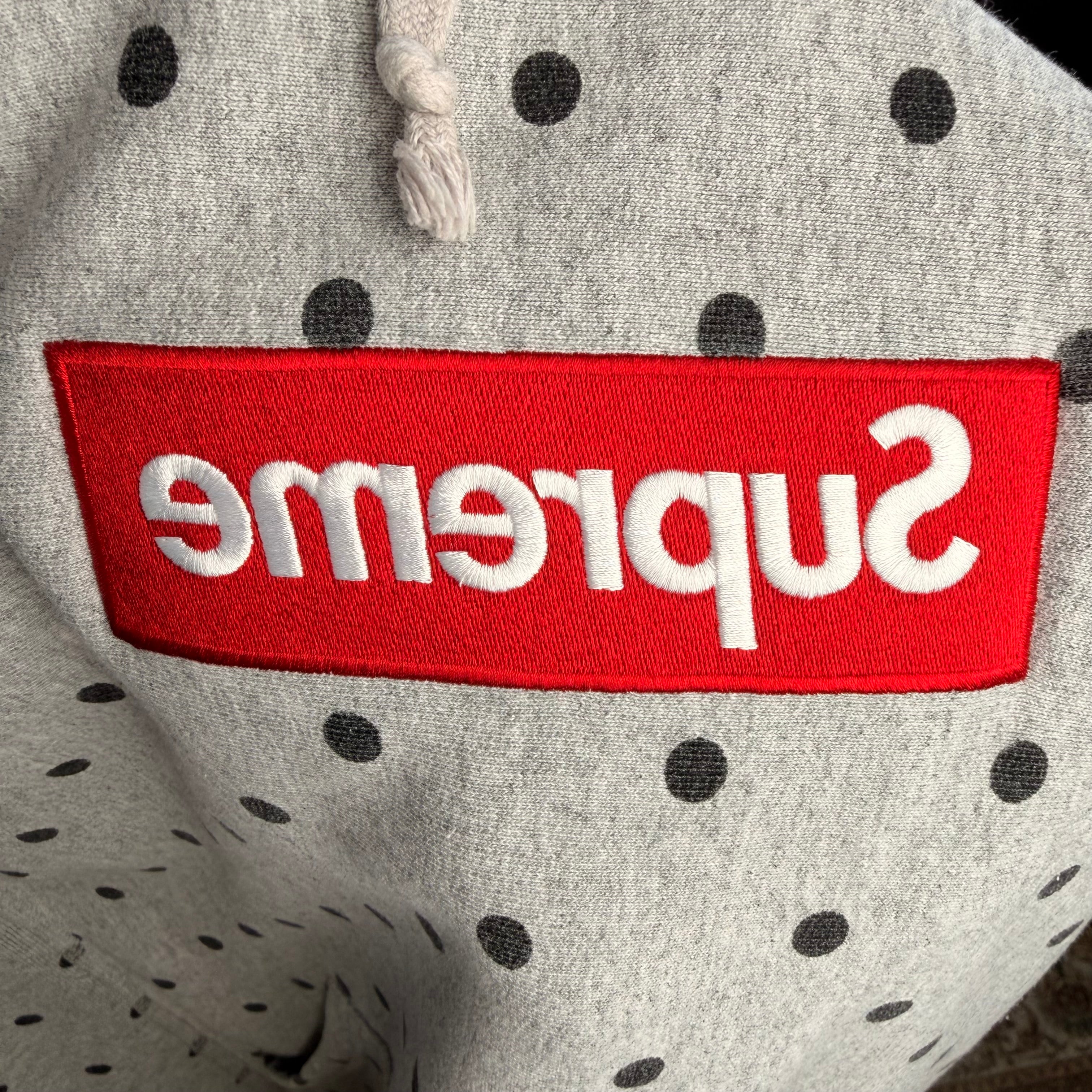 Supreme x Comme des Garçons (CDG) Box Logo Hoodie - L