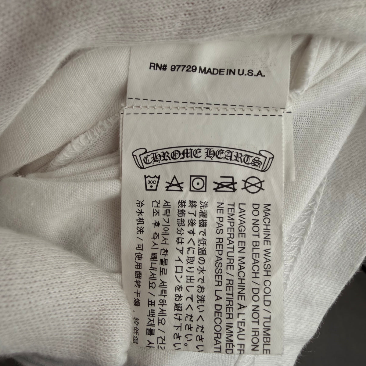 Chrome Hearts T-Shirt - White - M