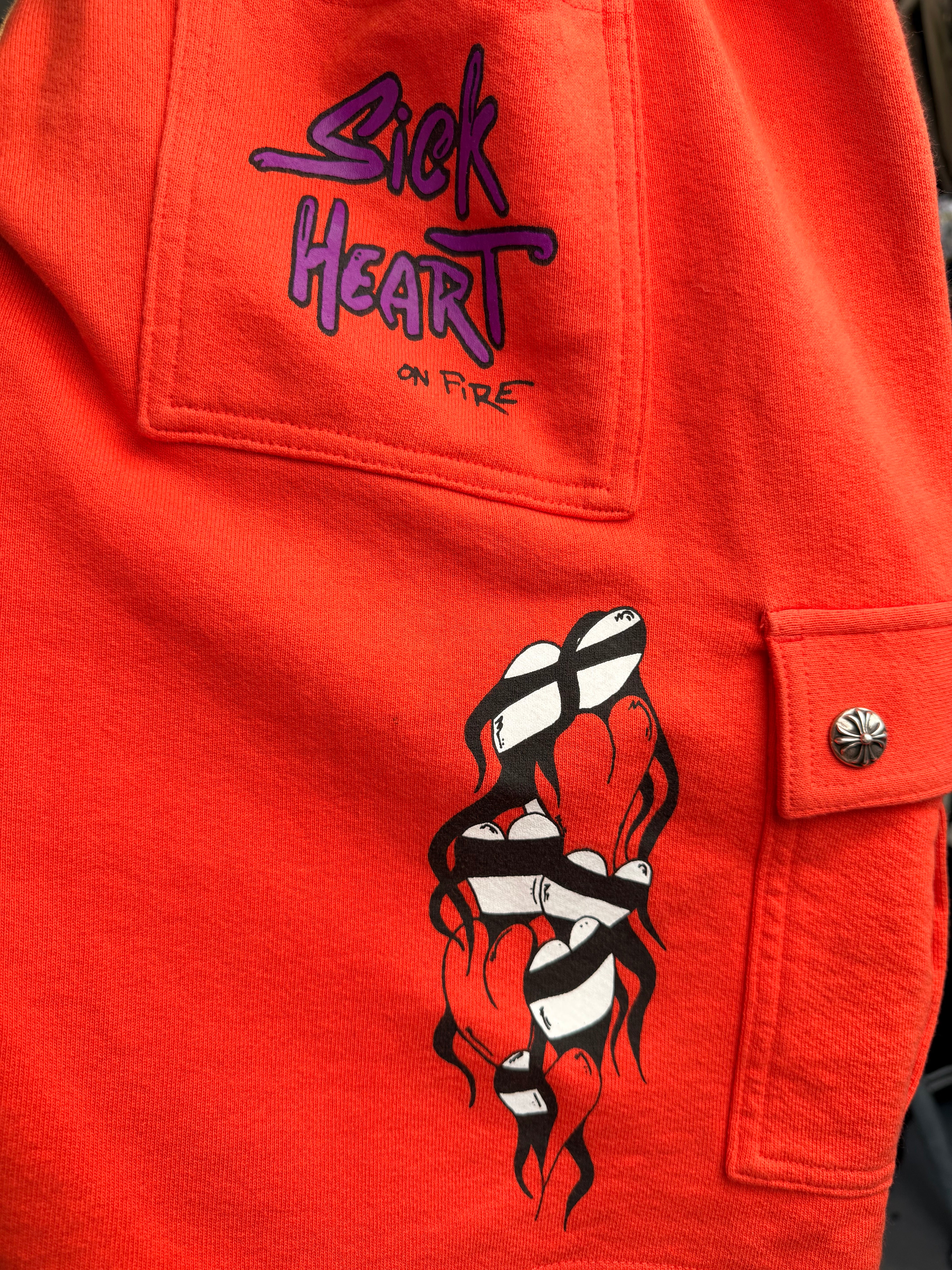 Chrome Hearts Matty Boy Shorts - Orange - L