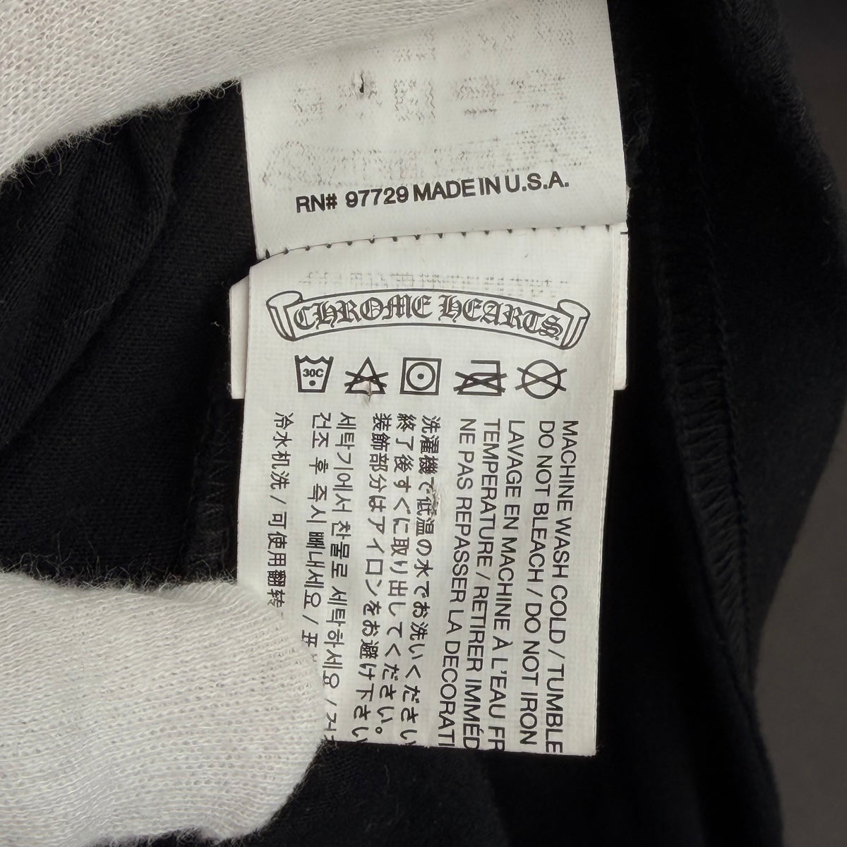 Chrome Hearts T-Shirt - Black - M