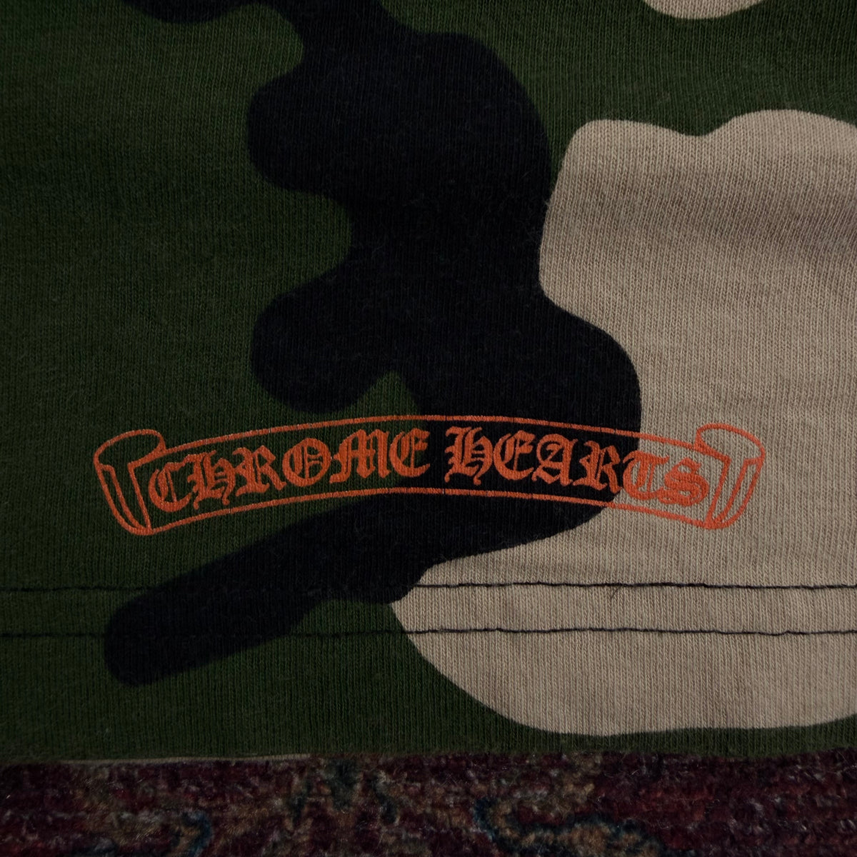 Chrome Hearts Matty Boy Long Sleeve T-Shirt - Camo - XL