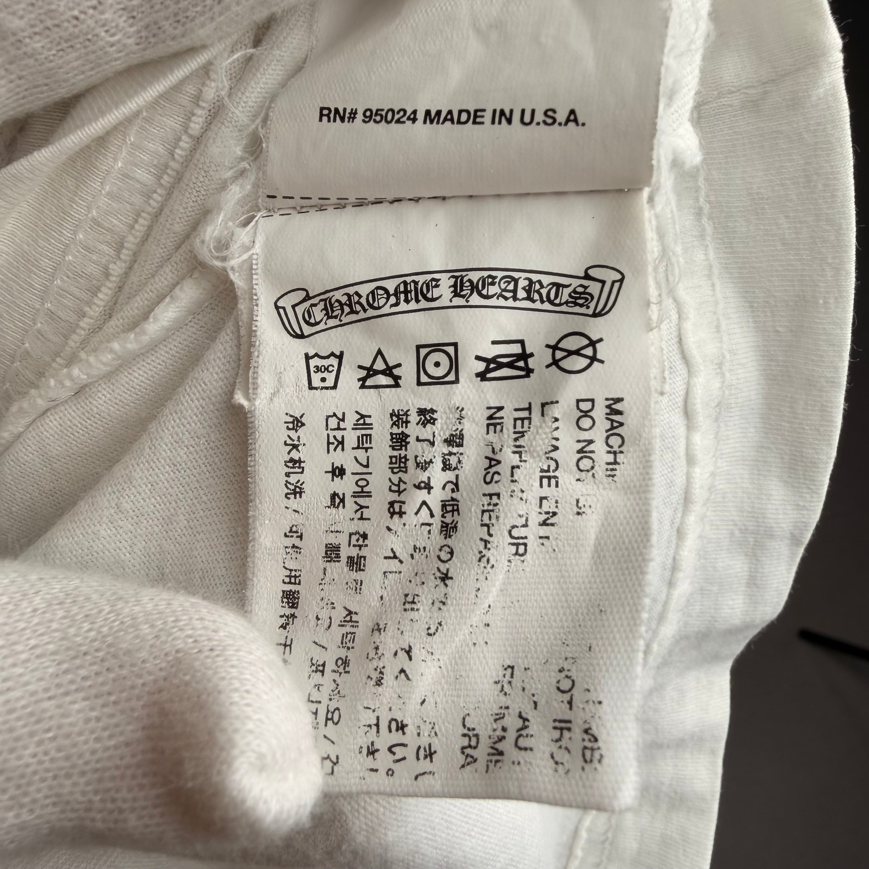 Chrome Hearts T-Shirt - White - M