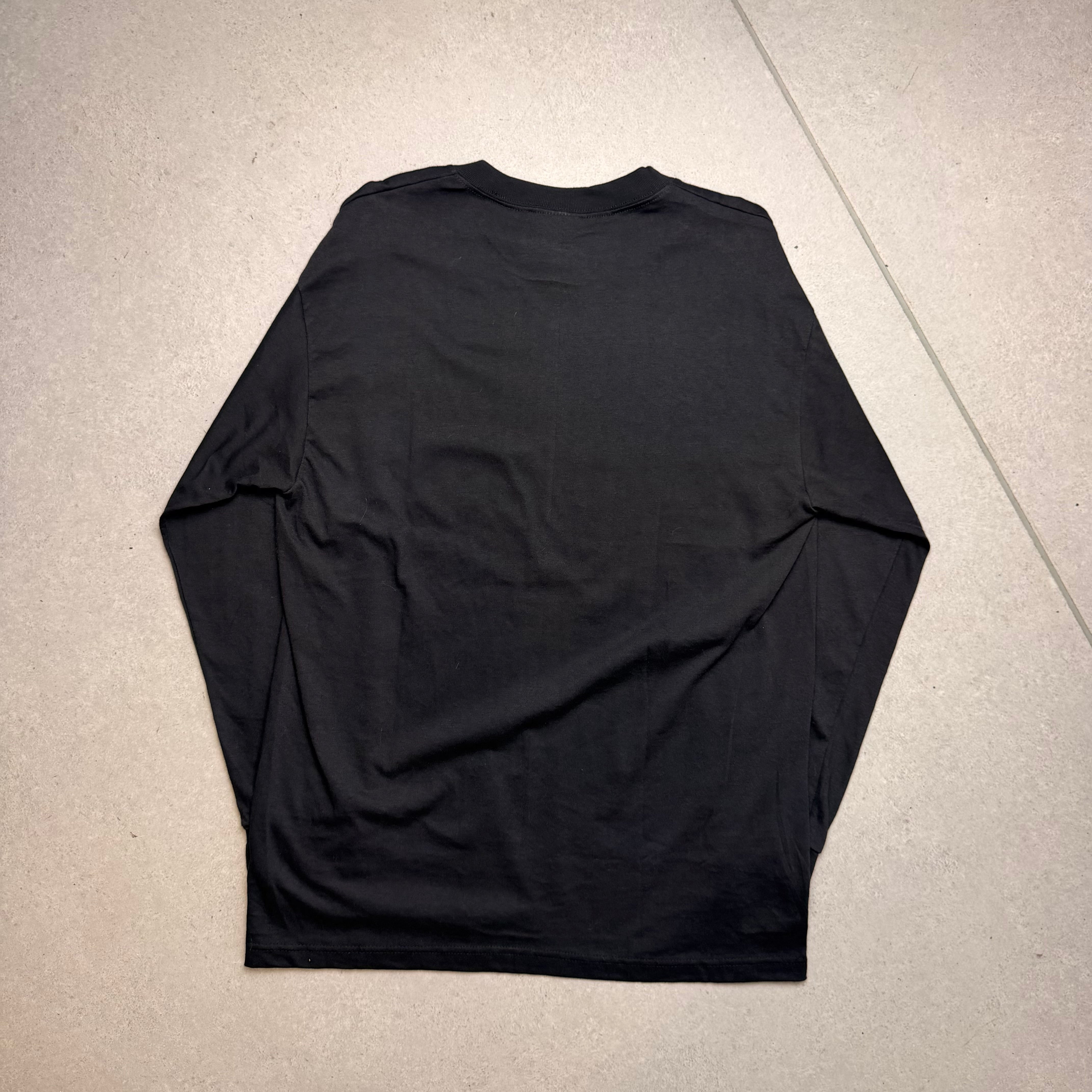 Vintage American Fighter T-Shirt - Black - L