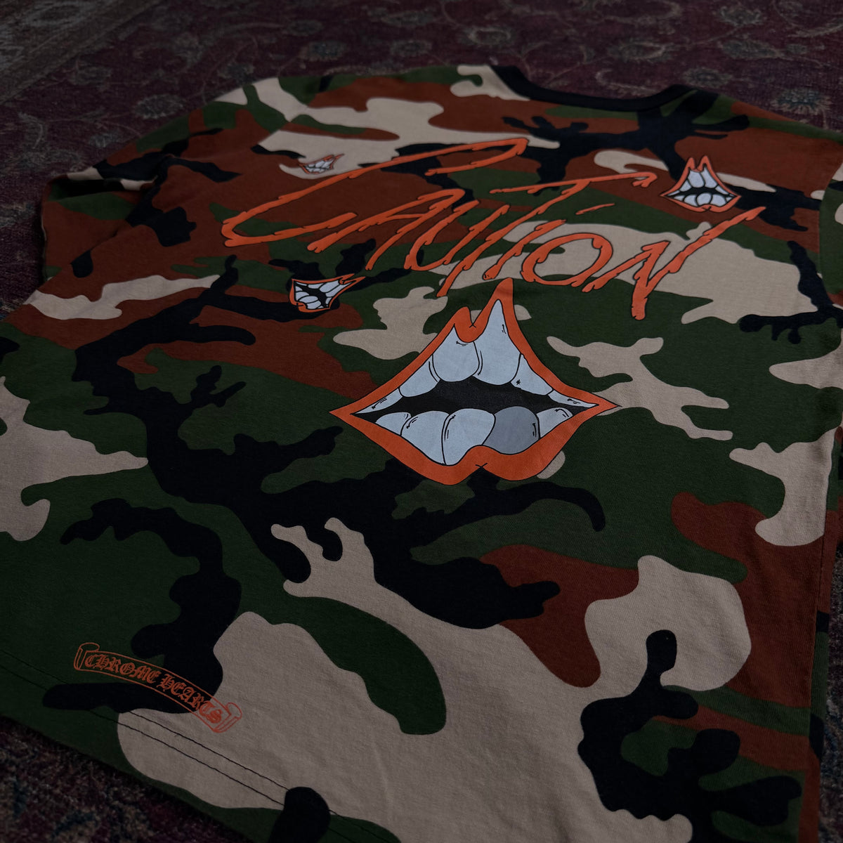 Chrome Hearts Matty Boy Long Sleeve T-Shirt - Camo - XL