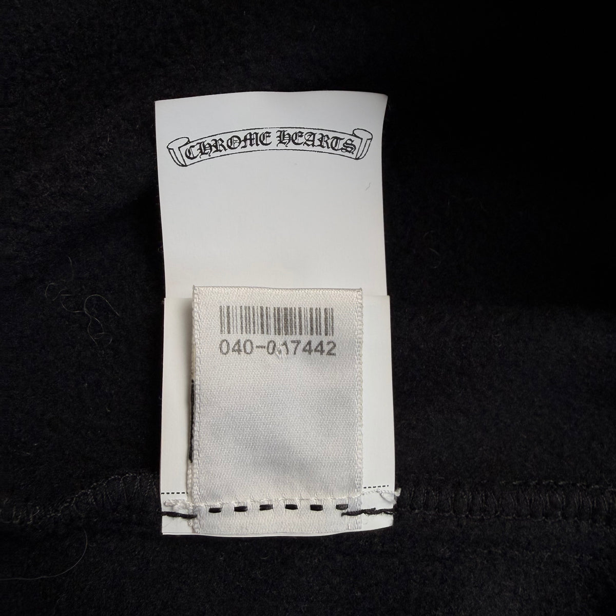 Chrome Hearts Fleece Hoodie - Black - L
