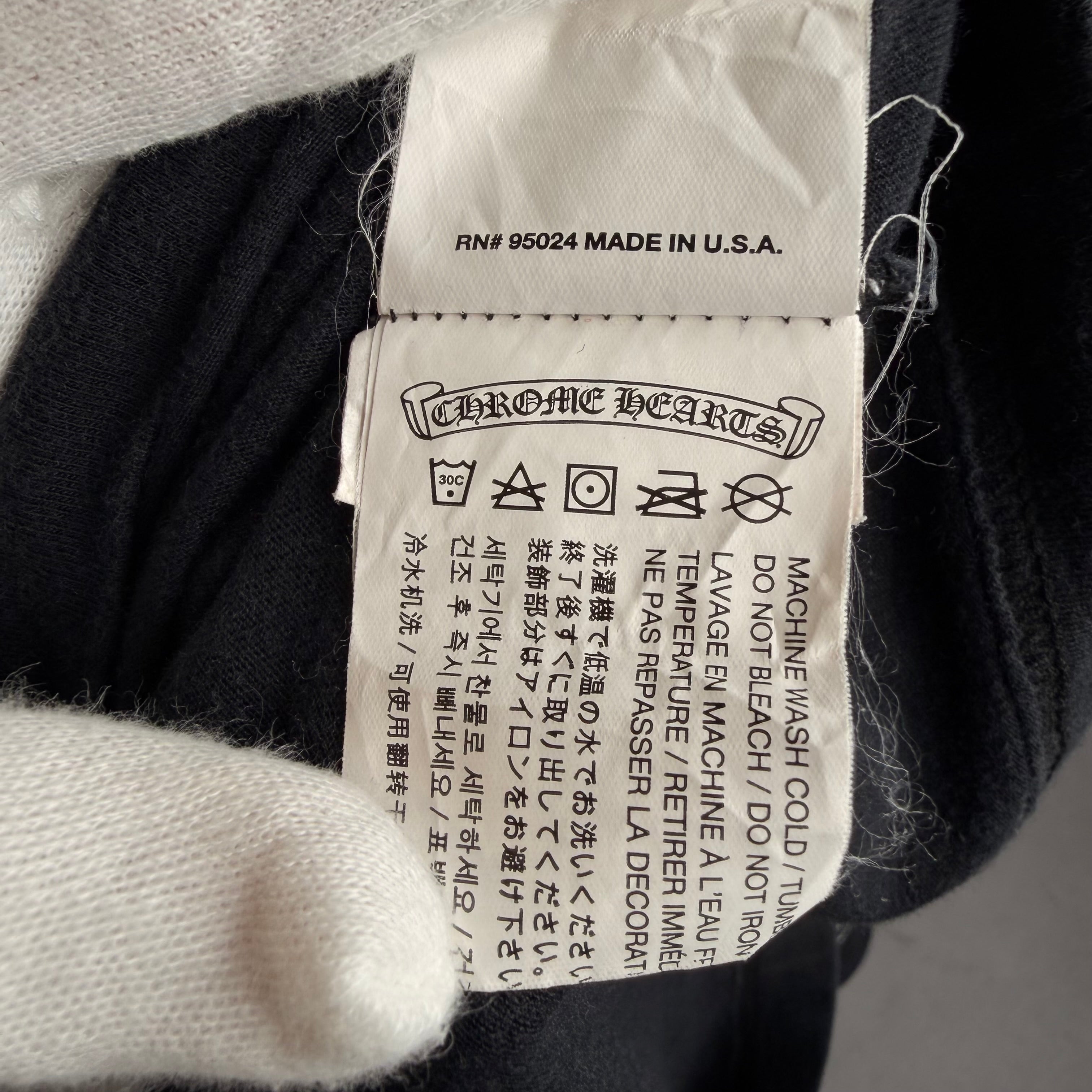 Chrome Hearts T-Shirt - Black - M