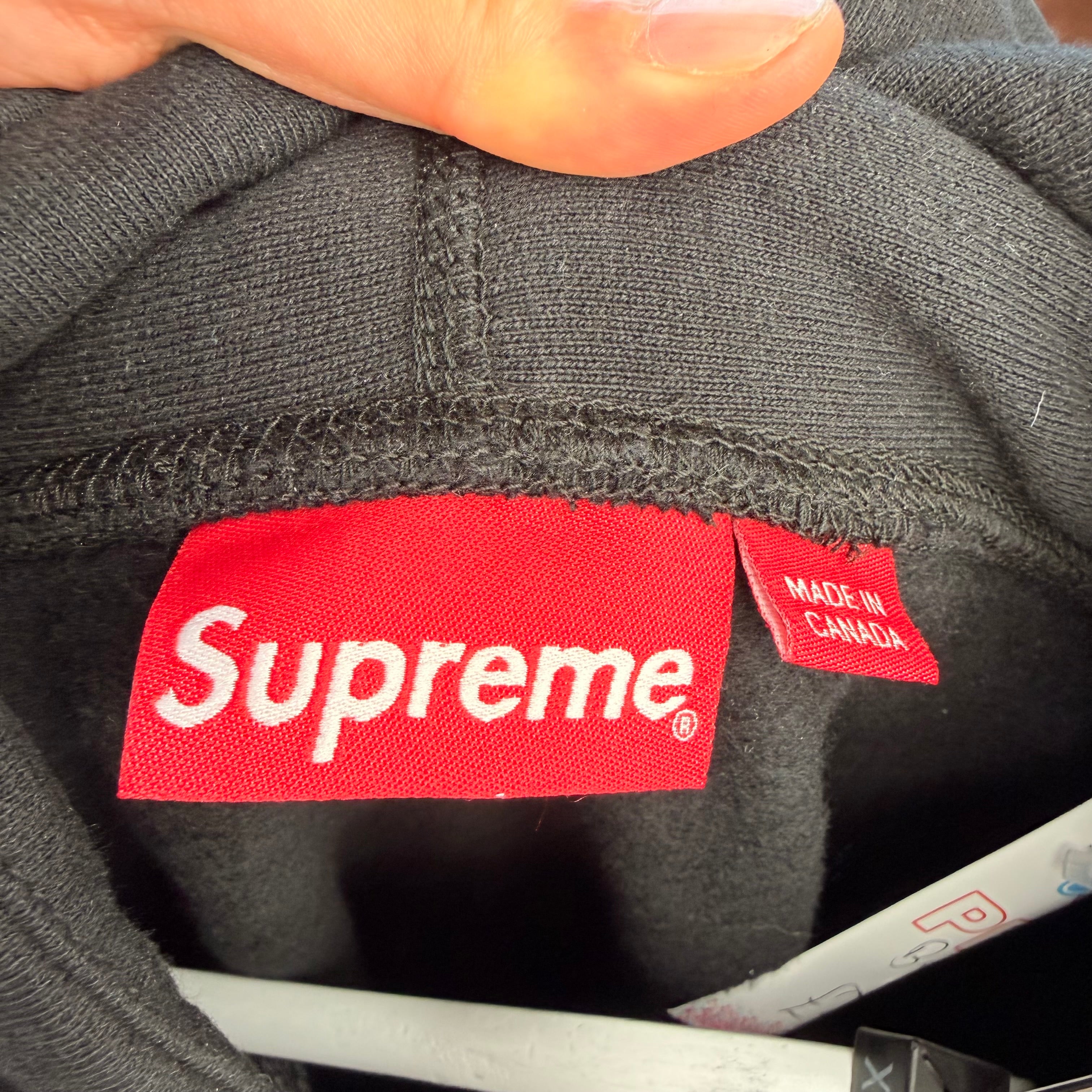 Supreme Box Logo Hoodie - Black - XL