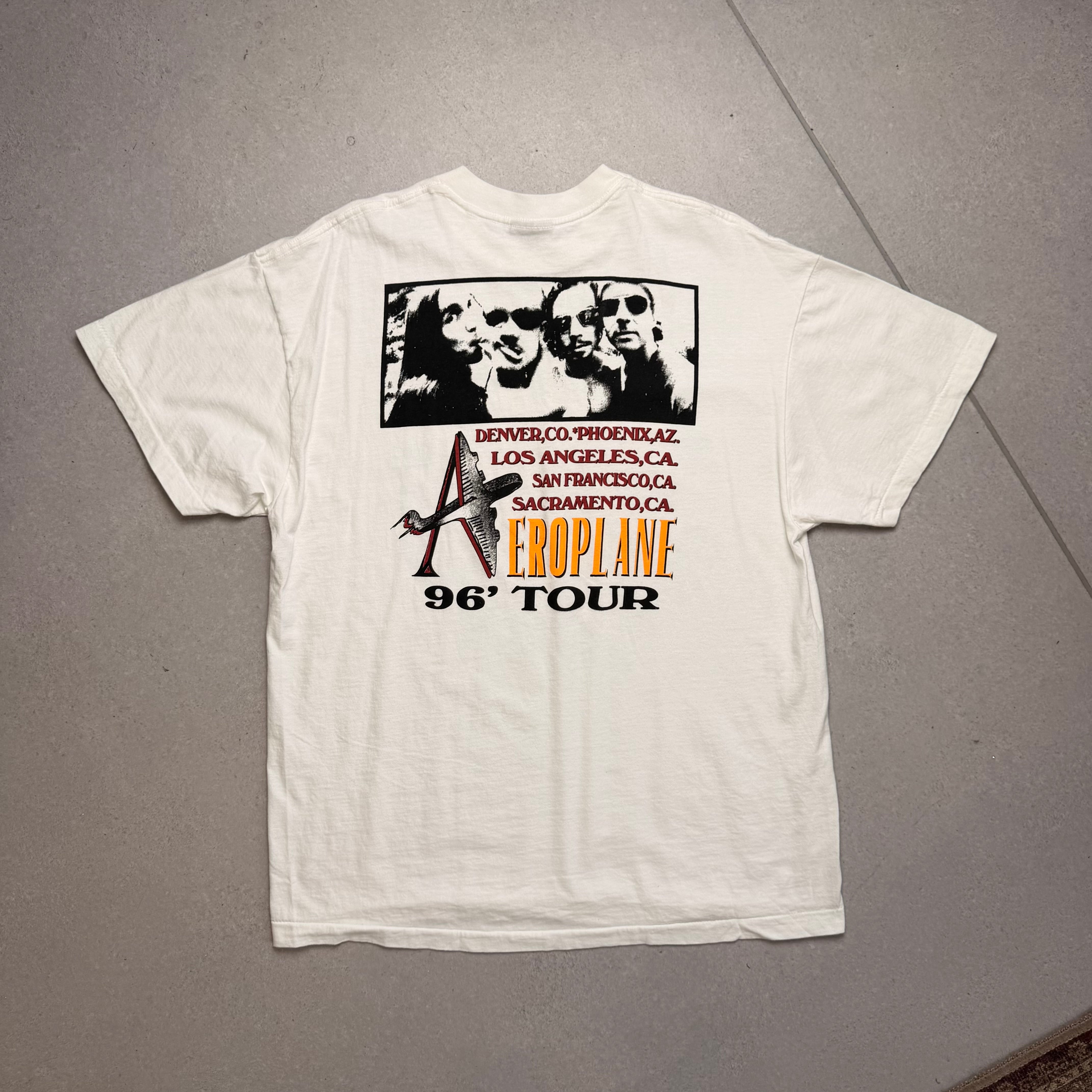 Vintage Red Hot Chili Peppers T-Shirt - White - XL