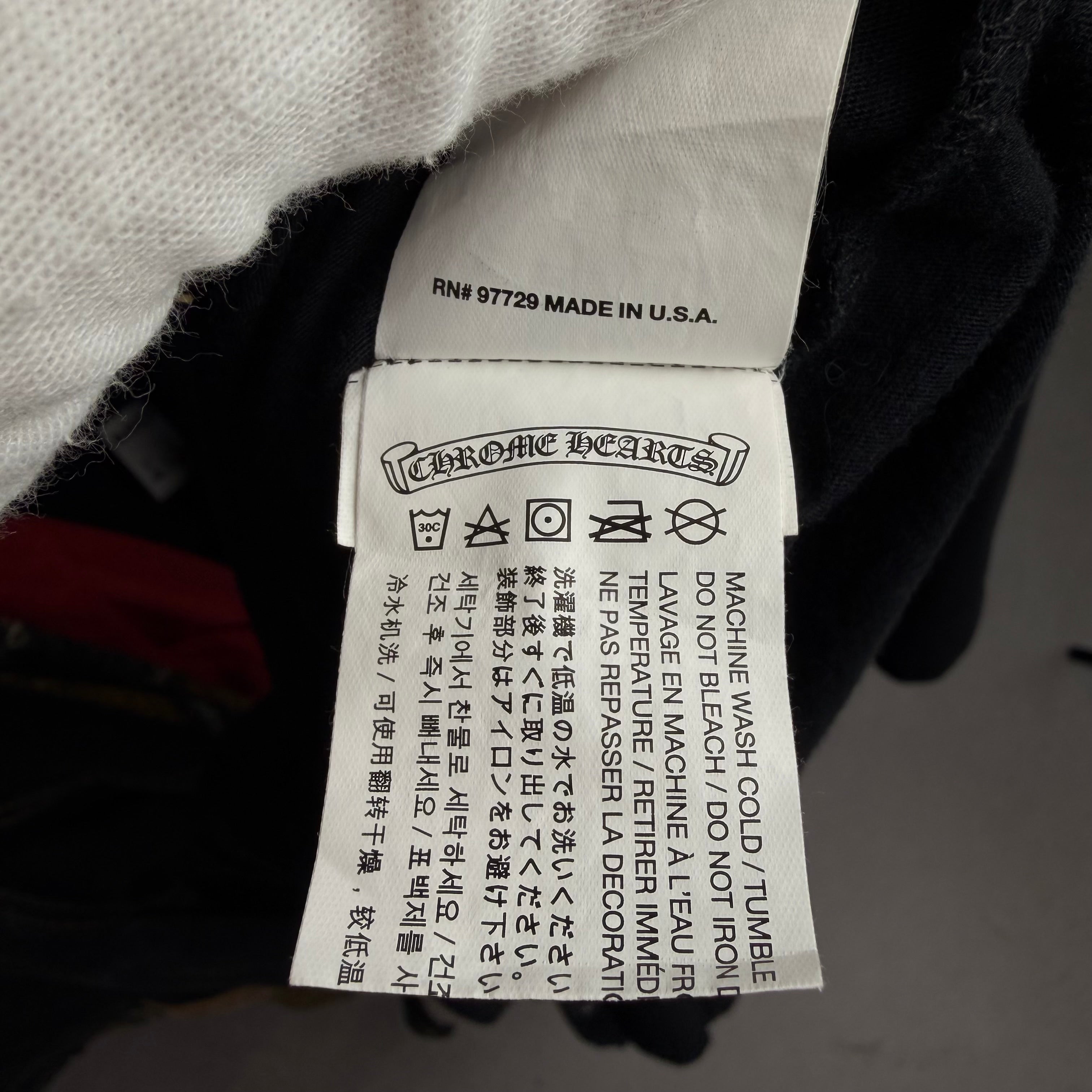 Chrome Hearts T-Shirt - Black - S