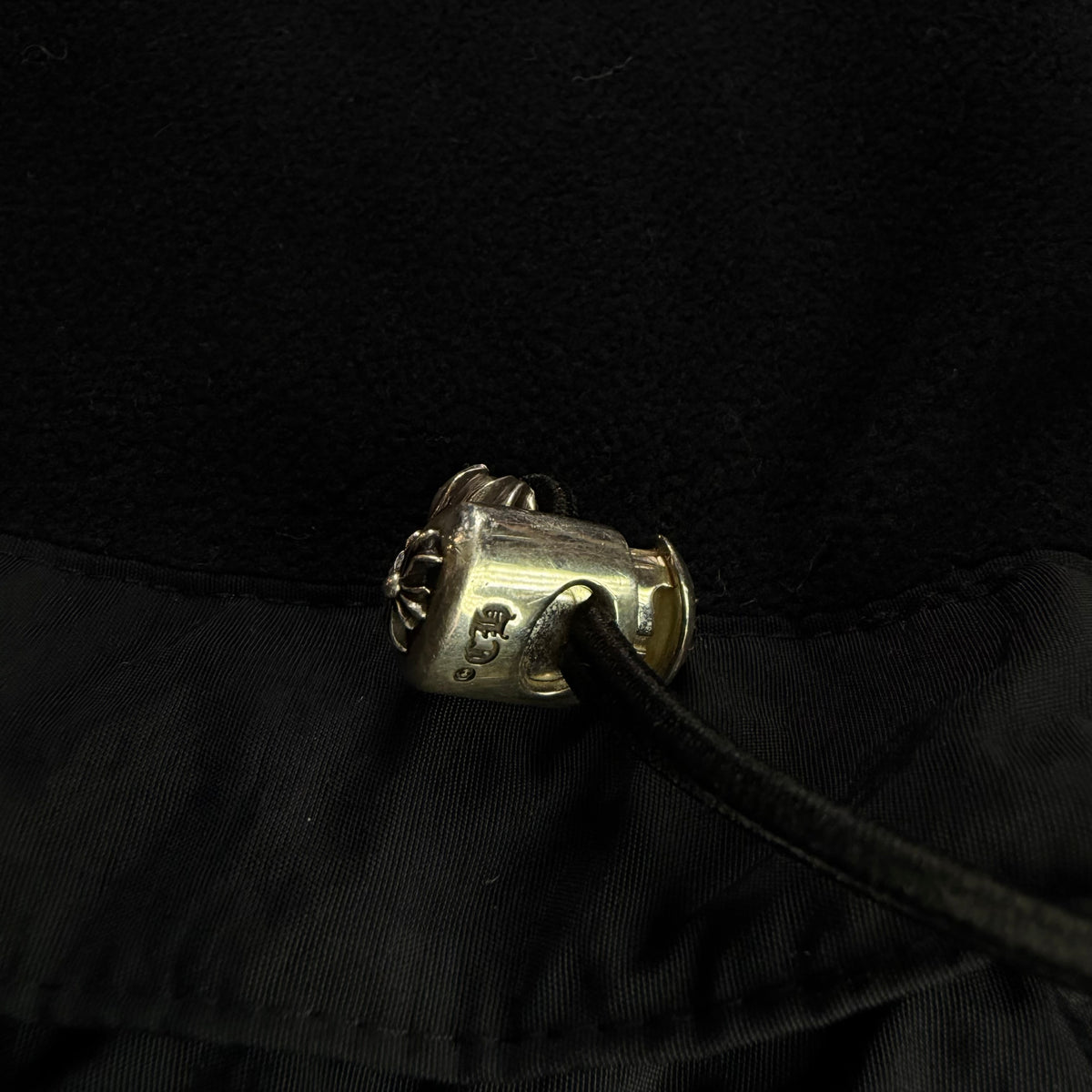Chrome Hearts Fleece Hoodie - Black - L