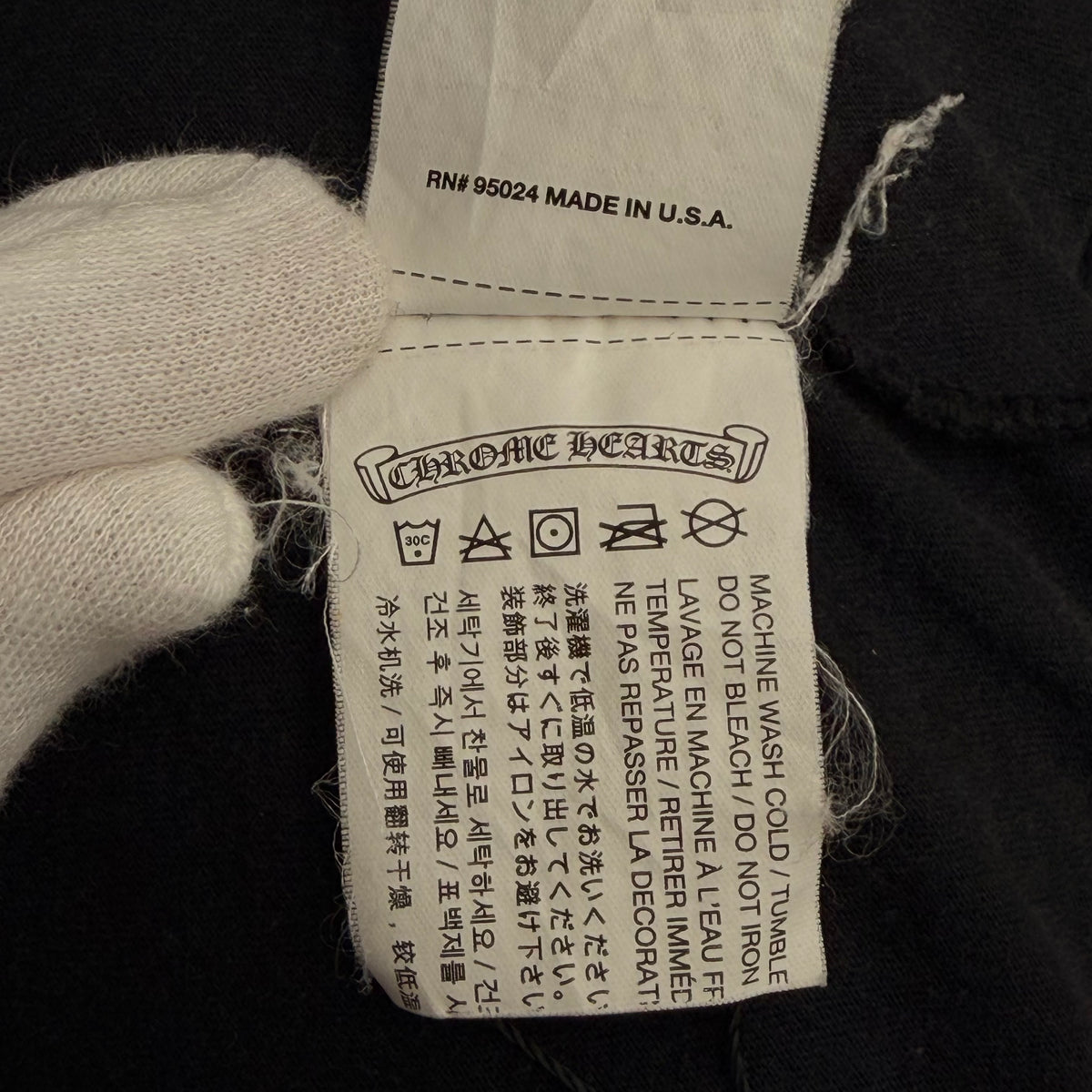 Chrome Hearts T-Shirt - Black - L