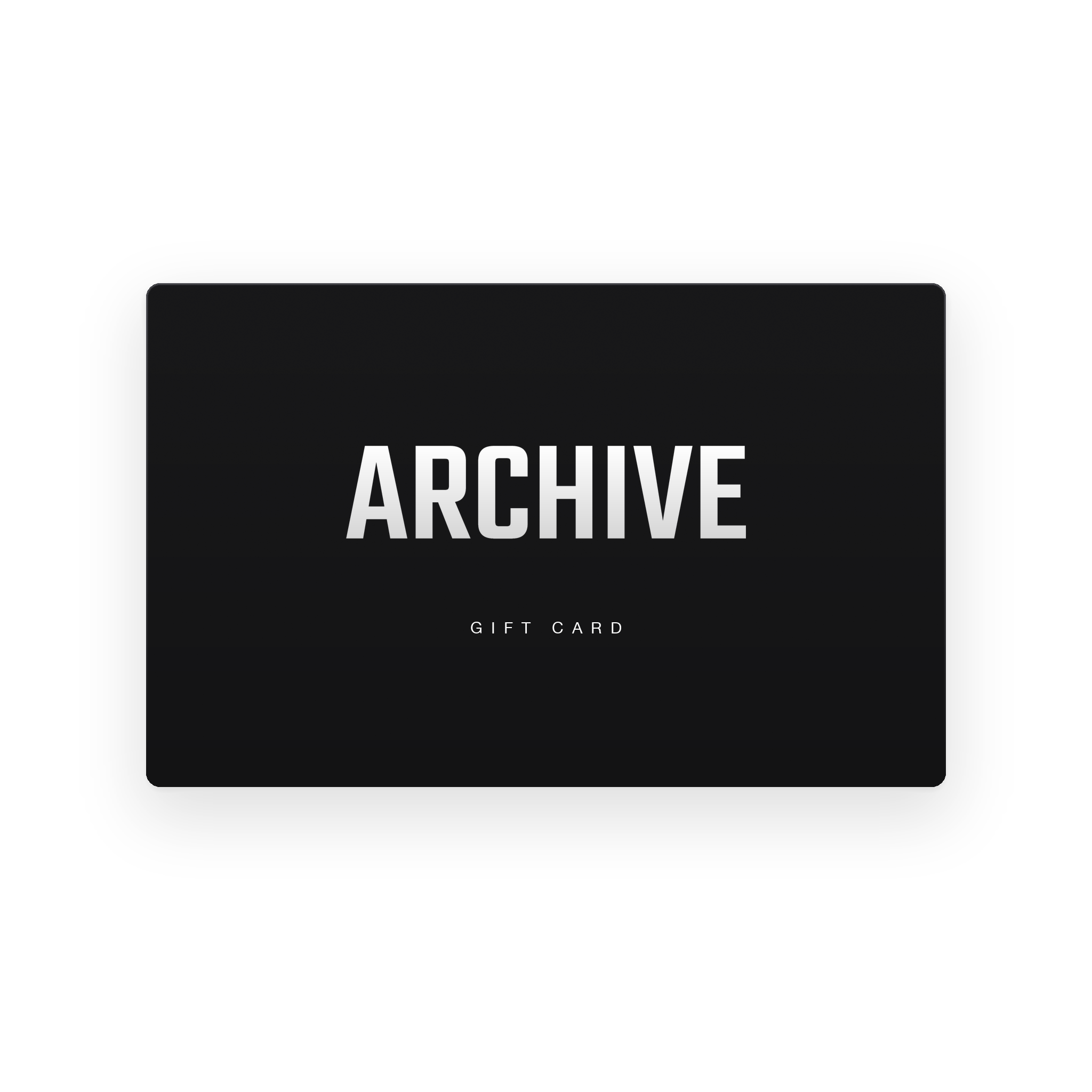 Archive gift card