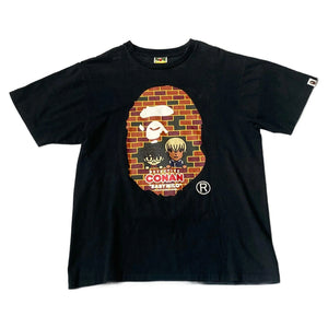 A Bathing Ape (BAPE) T-Shirt - Black - L - Detective Conan