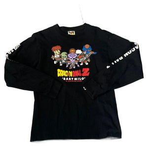 A Bathing Ape (BAPE) x Dragon Ball Z Long Sleeve Tee - Black - M