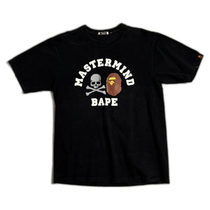 A Bathing Ape (BAPE) x Mastermind T-Shirt - Black - L