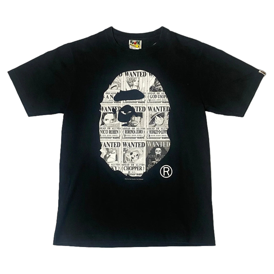 Black A Bathing Ape (BAPE) x One Piece Tee - M | The Streetwear Studio