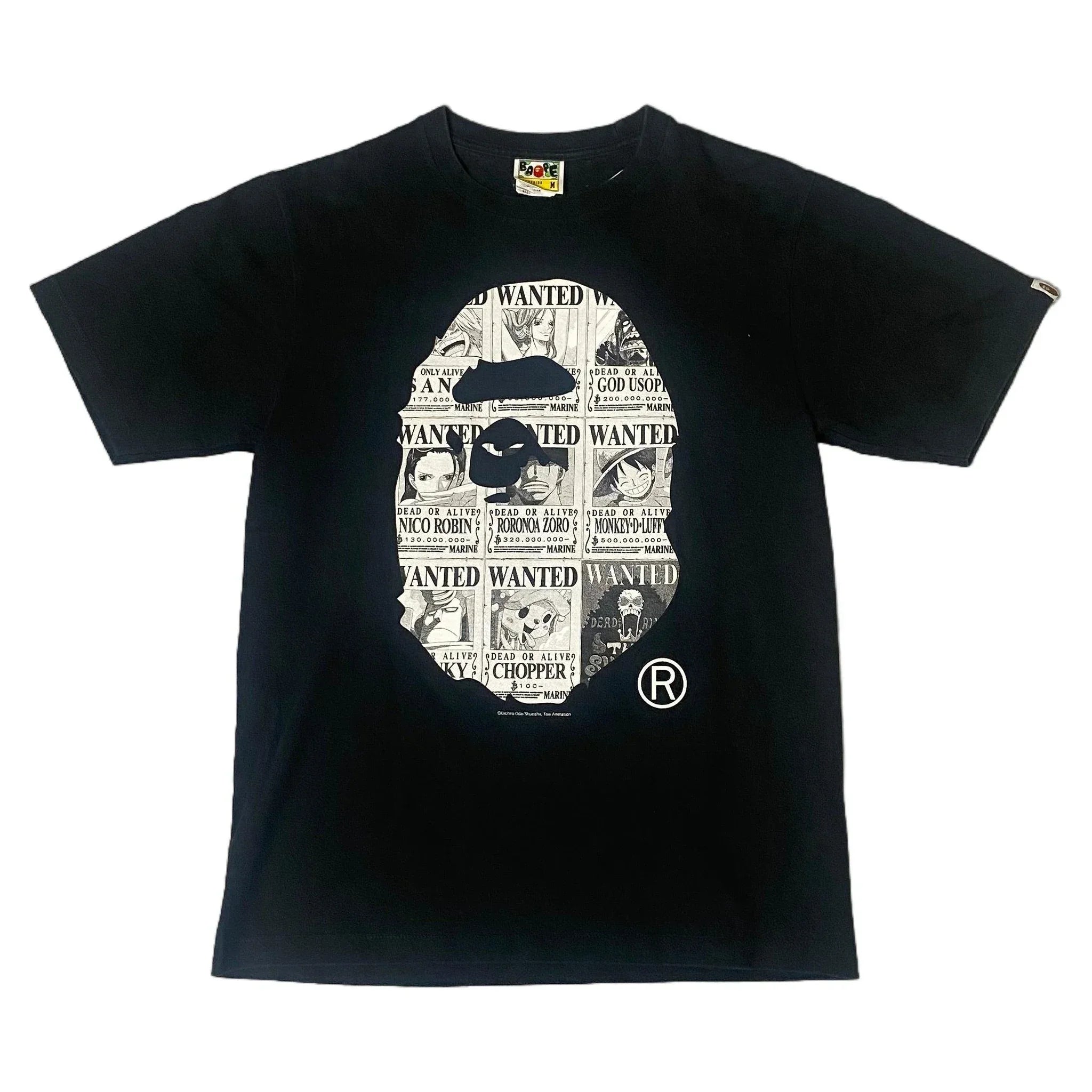 Black A Bathing Ape (BAPE) x One Piece Tee - M | The Streetwear Studio