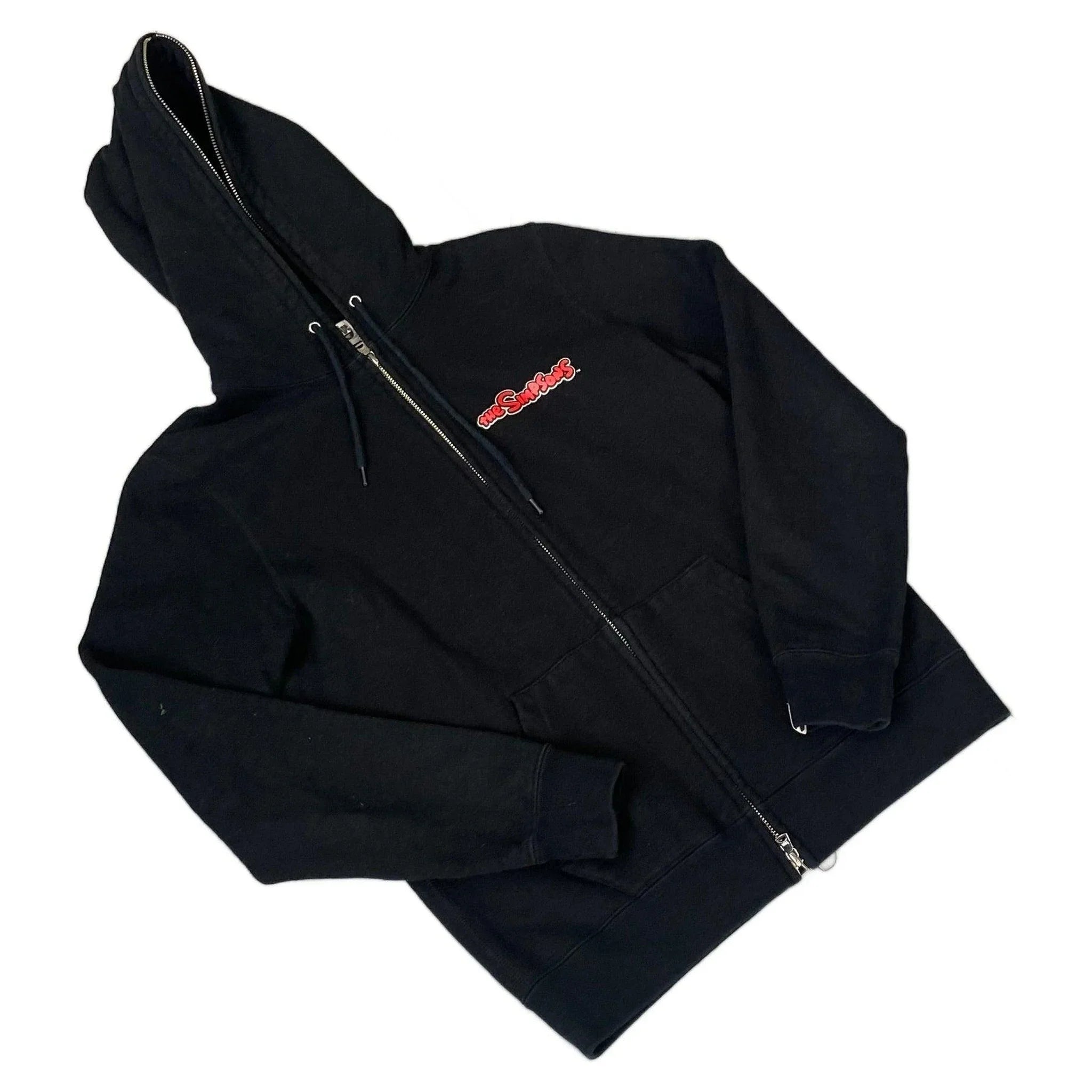 Black A Bathing Ape (BAPE) x The Simpsons Hoodie - S | The Streetwear Studio