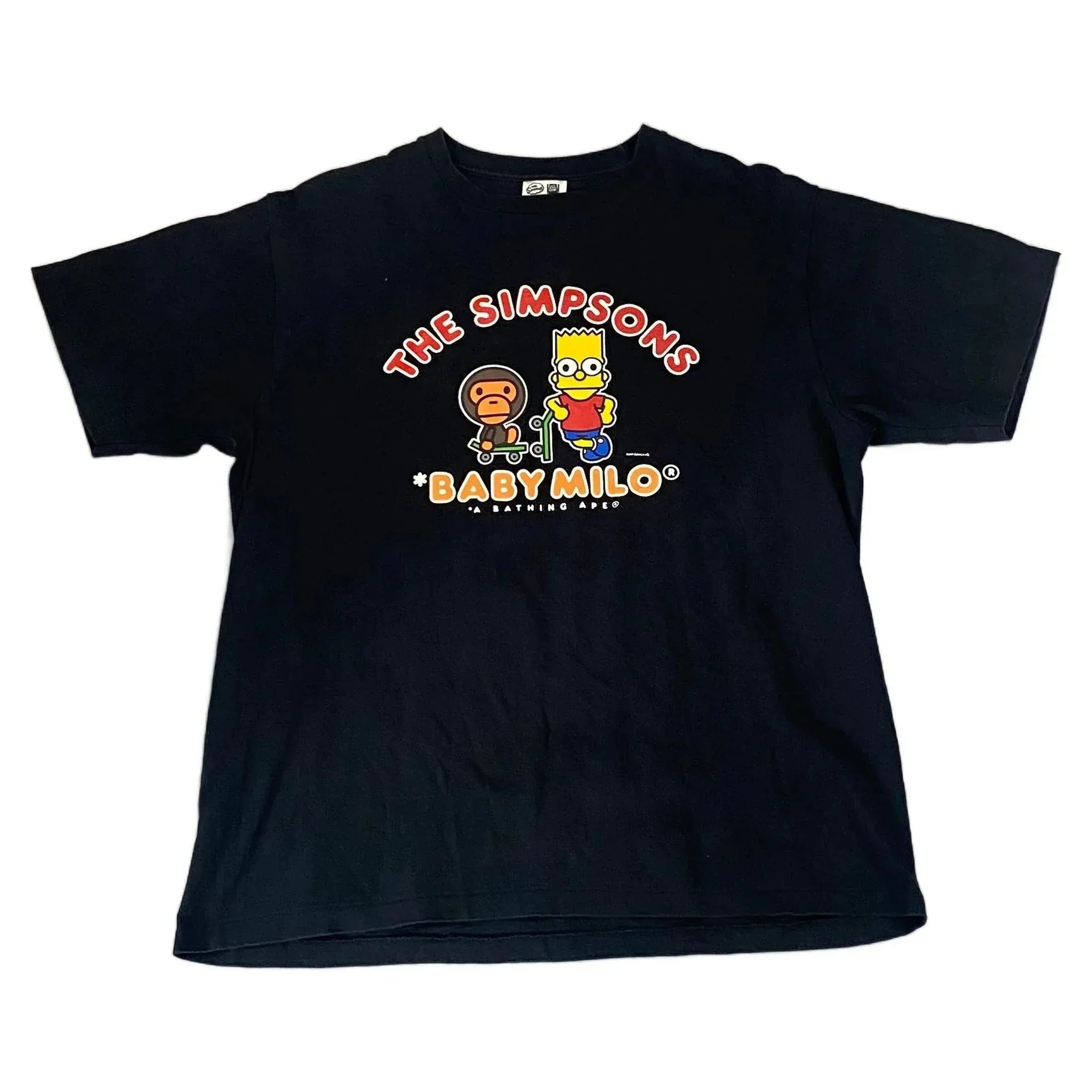 Black A Bathing Ape (BAPE) x The Simpsons Tee - XL | The Streetwear Studio