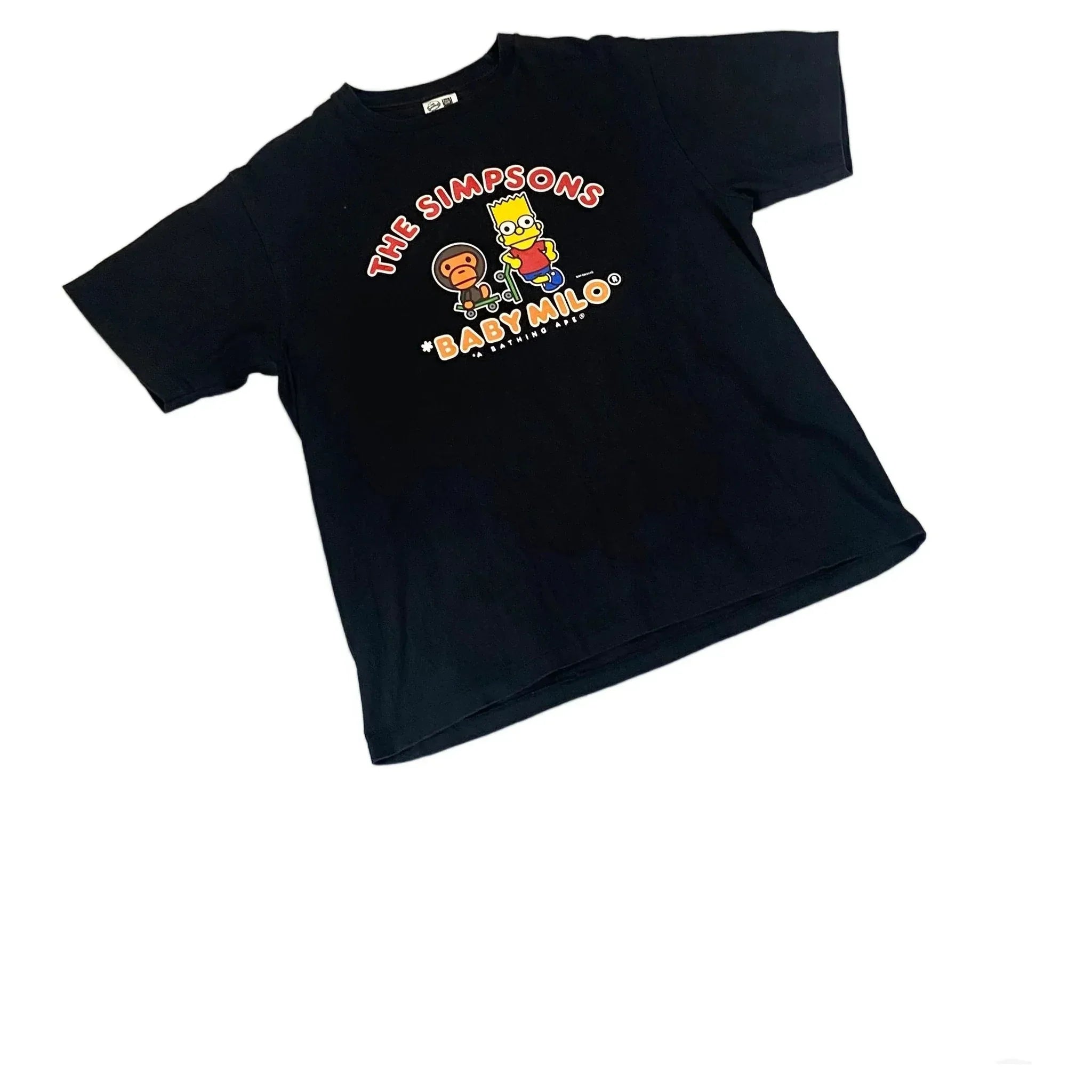 Black A Bathing Ape (BAPE) x The Simpsons Tee - XL | The Streetwear Studio