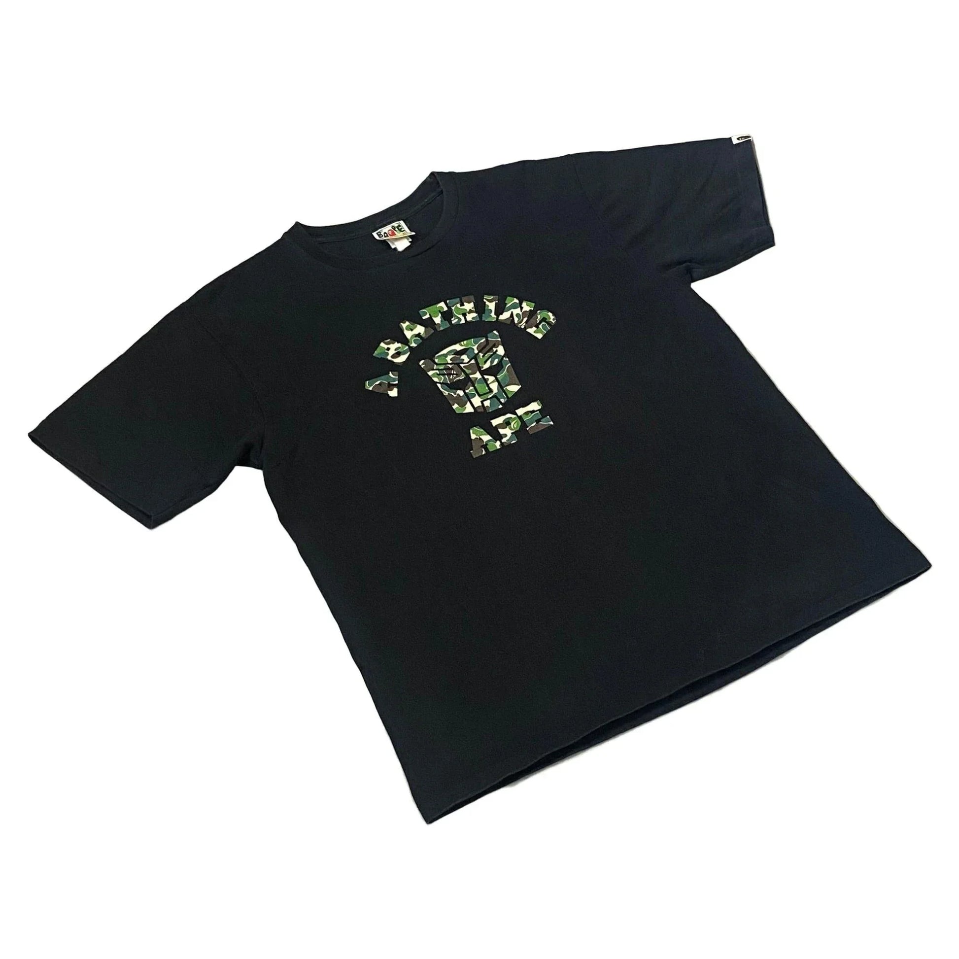 Black A Bathing Ape (BAPE) x Transformers Tee - XL | The Streetwear Studio