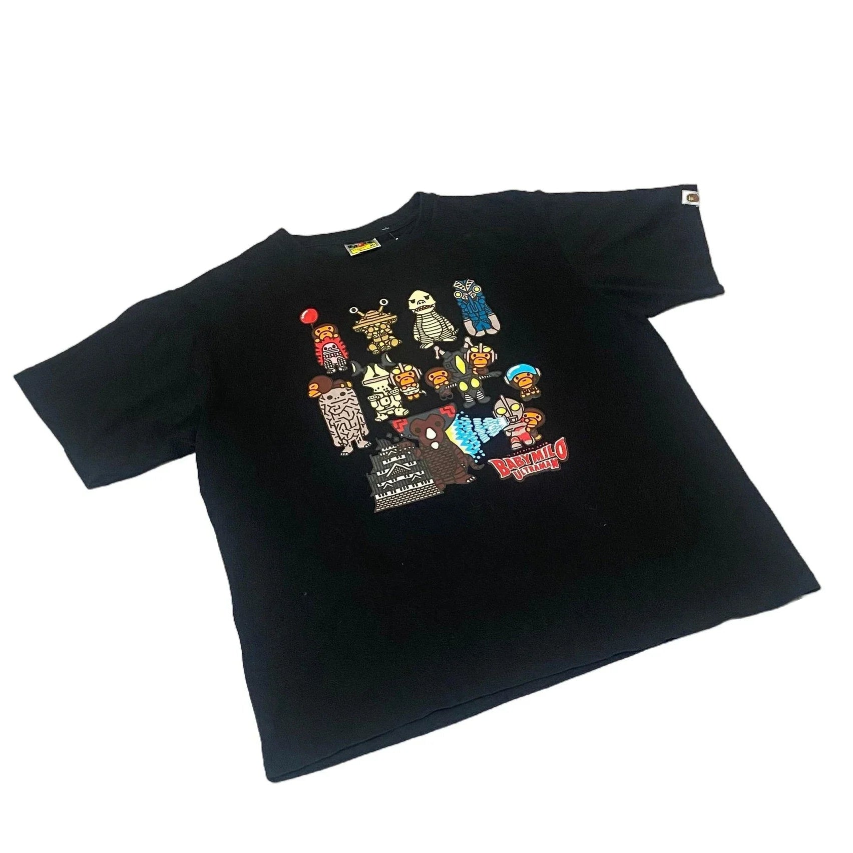 Black A Bathing Ape (BAPE) x Ultraman Tee - XL | The Streetwear Studio