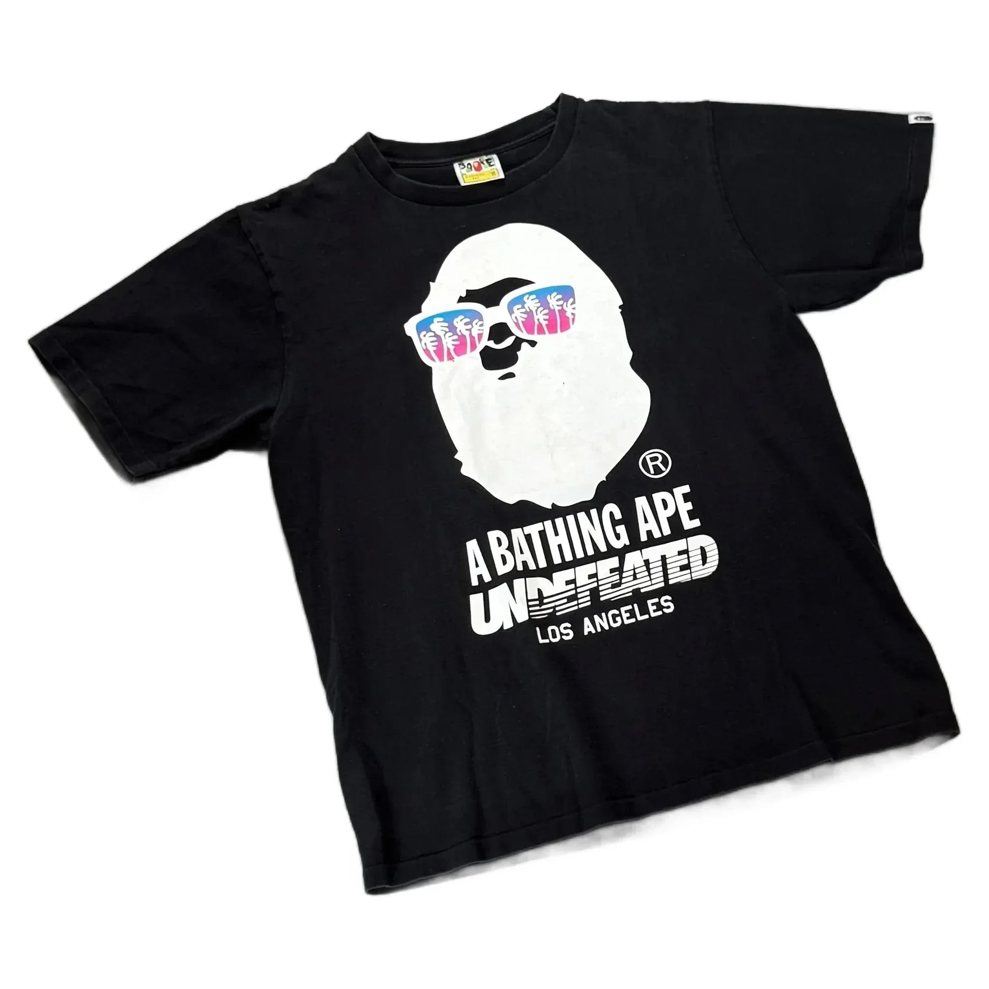 Black A Bathing Ape (BAPE) x Undefeated Tee - M | The Streetwear Studio