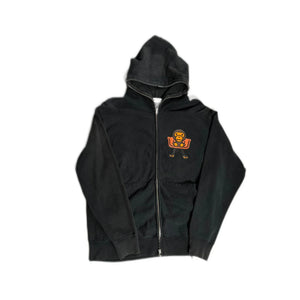 A Bathing Ape (BAPE) Zip Up Hoodie - Black - L