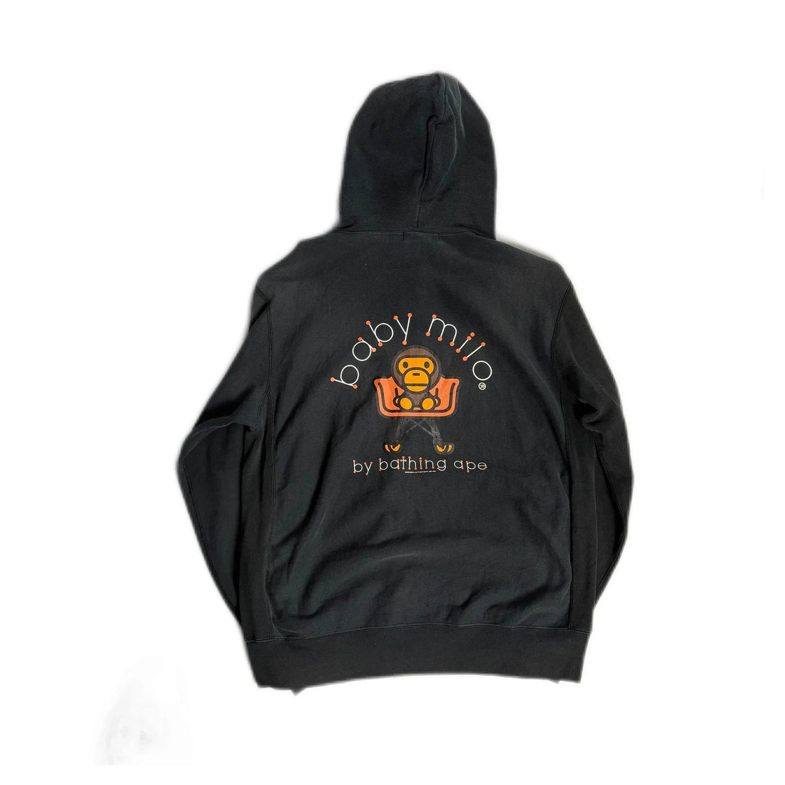 Black A Bathing Ape (BAPE) Zip Up Hoodie - L | The Streetwear Studio
