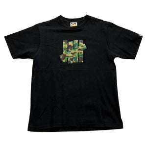 A Bathing Ape (BAPE) x Undefeated Tee - Black - M