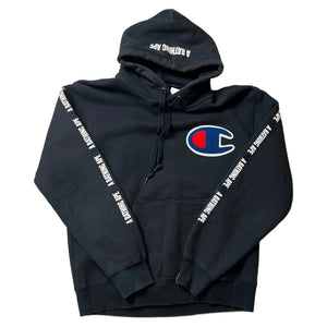 A Bathing Ape (BAPE) x Champion Hoodie - Black - L