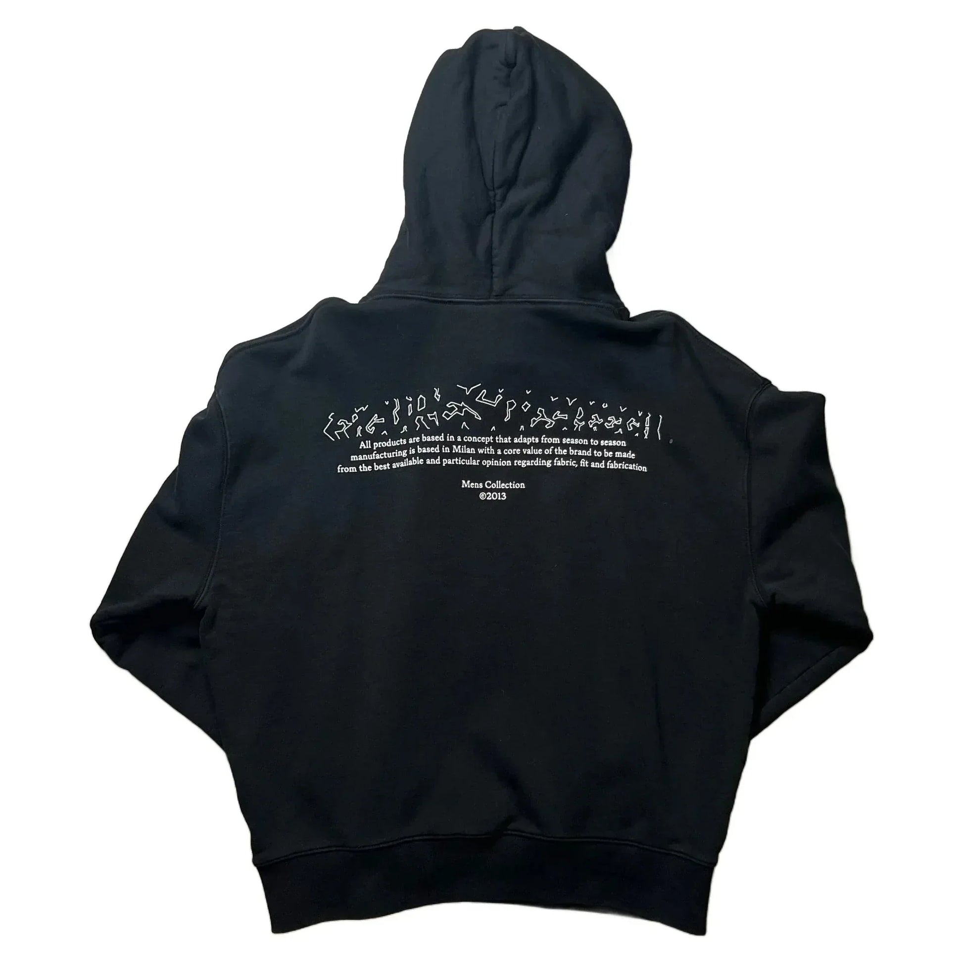 Black Off-White Hoodie - L | The Streetwear Studio