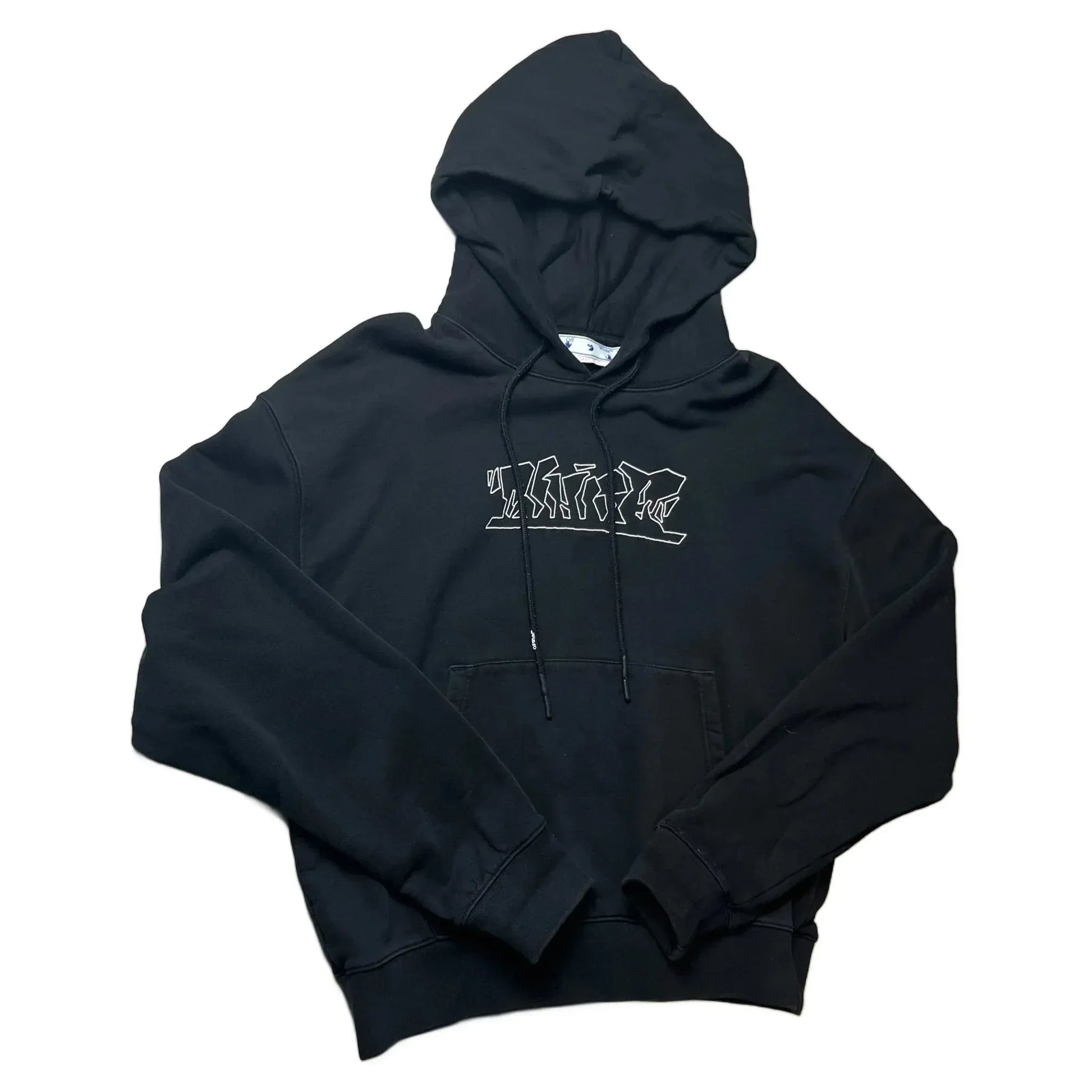 Black Off-White Hoodie - L | The Streetwear Studio