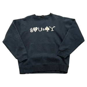 Stussy Sweatshirt - Black - M