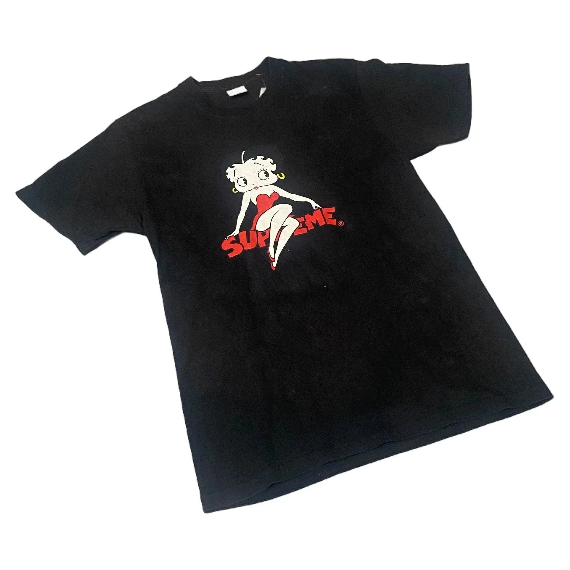 Black Supreme Betty Boop Tee - M | The Streetwear Studio