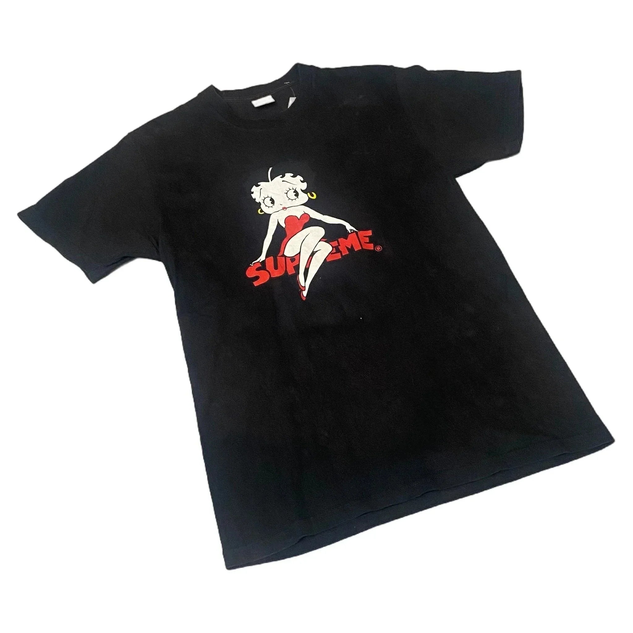 Black Supreme Betty Boop Tee - M | The Streetwear Studio