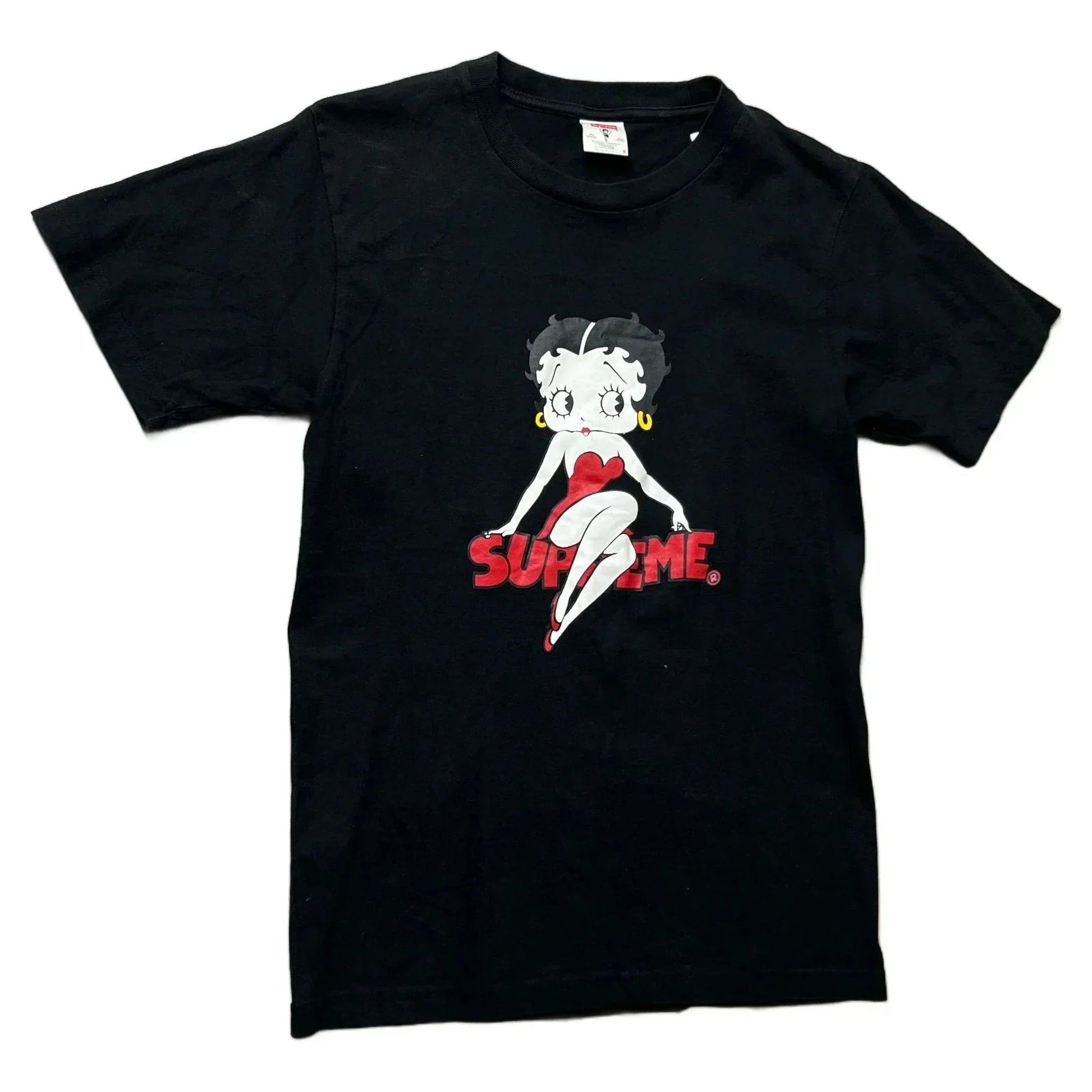 Black Supreme Betty Boop Tee - S | The Streetwear Studio