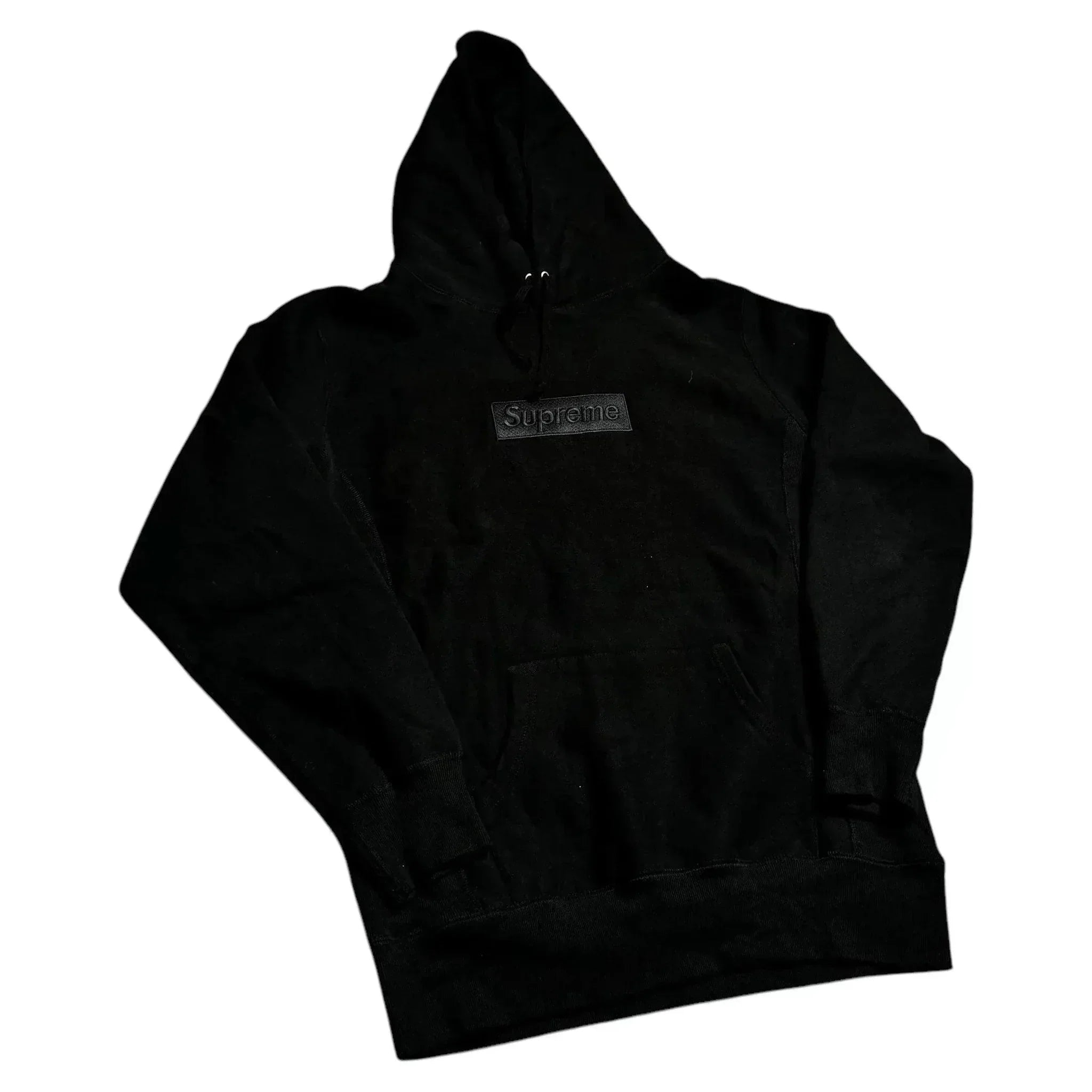 Black Supreme Box Logo Hoodie - M | The Streetwear Studio