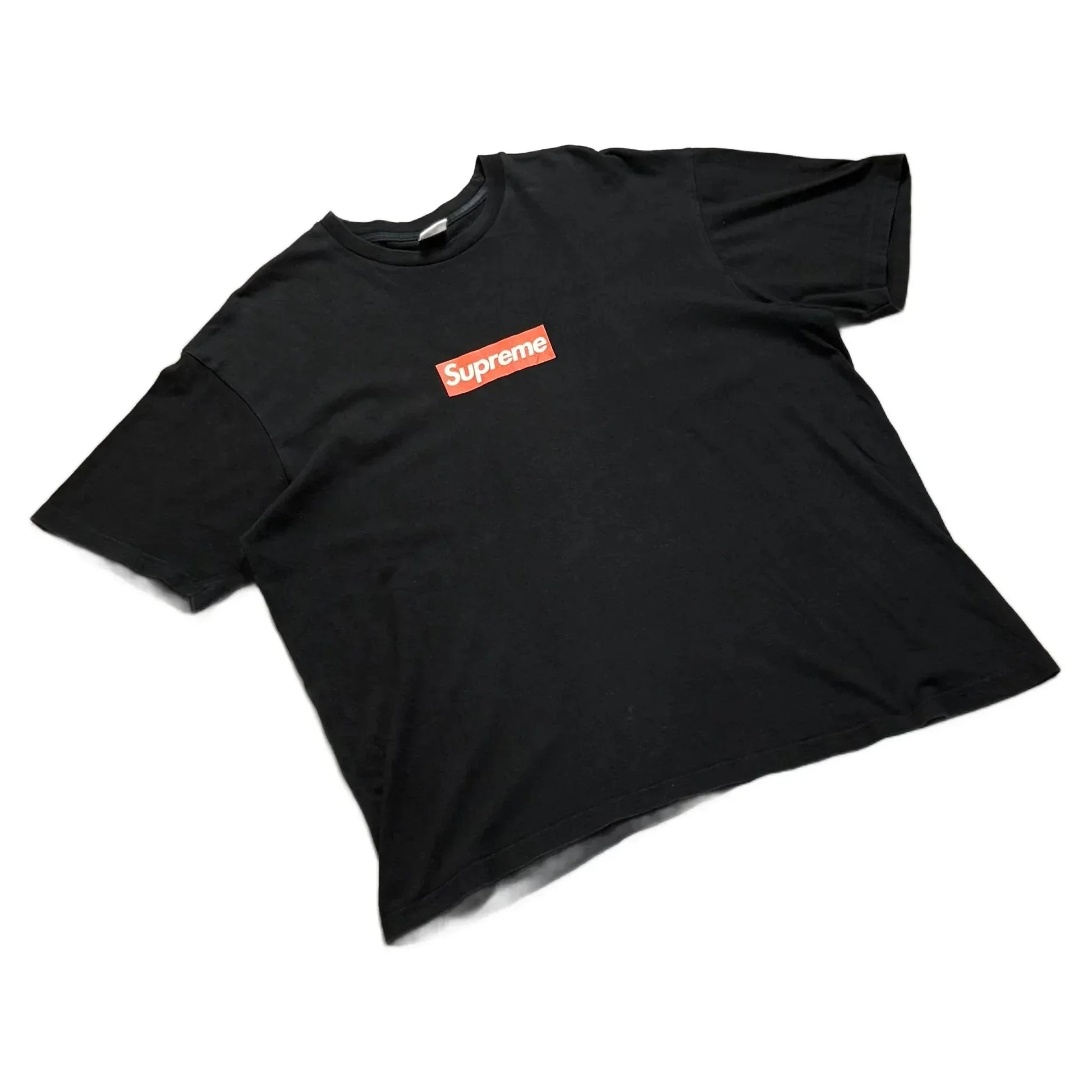 Black Supreme Box Logo Tee - XL | The Streetwear Studio