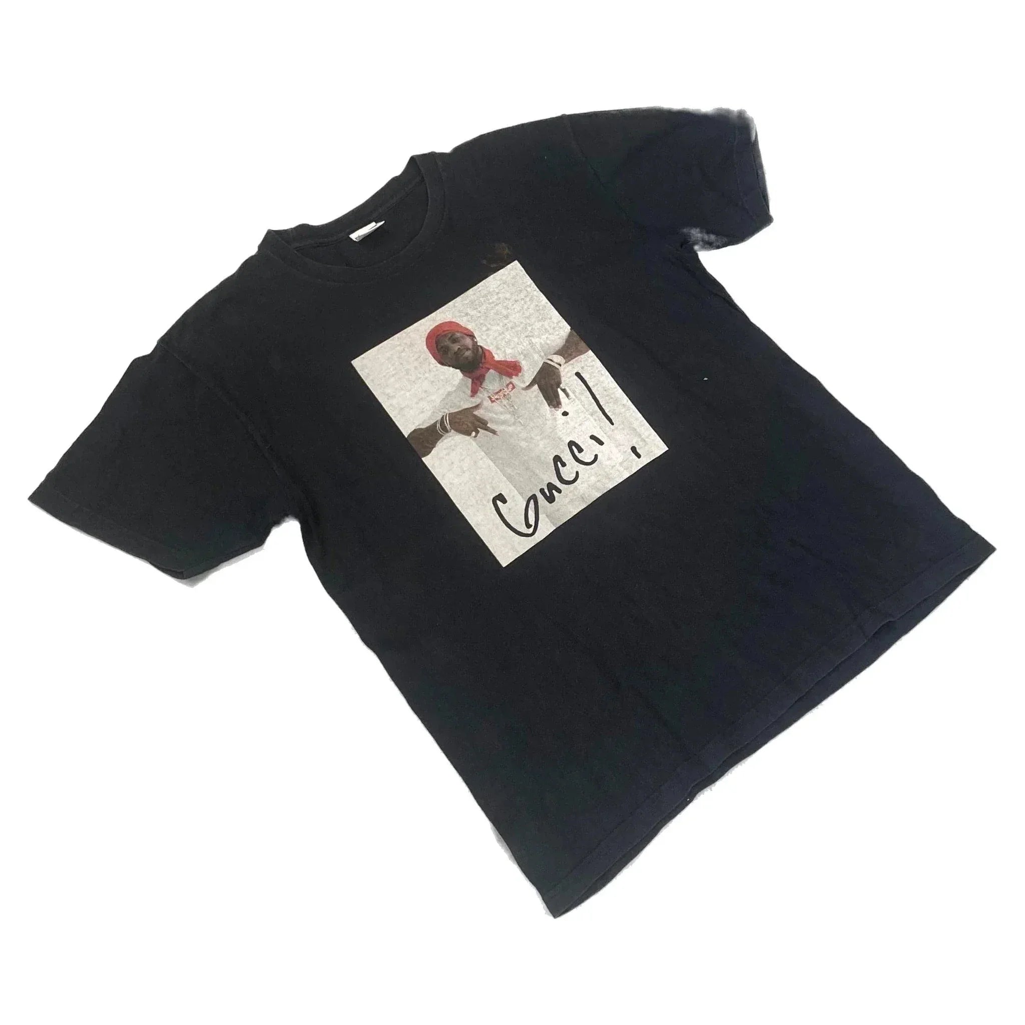 Black Supreme Gucci Mane Tee - L | The Streetwear Studio