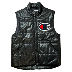 Supreme x Champion Puffer Gilet - Black - L