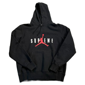 Supreme x Jordan Hoodie - Black - XL