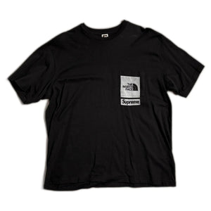 Supreme x The North Face (TNF) T-Shirt - Black - L