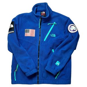 Supreme x The North Face Fleece - Blue - L