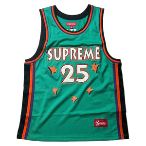 Supreme Basketball Jersey - Green - M