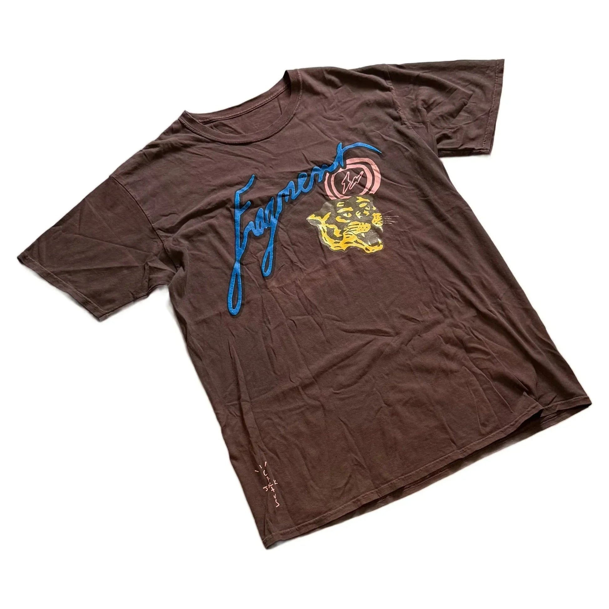 Brown Travis Scott Tee - XL | The Streetwear Studio