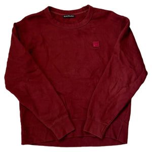Acne Studios Sweatshirt - Burgundy - S