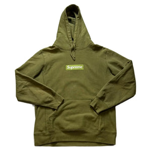 Supreme Box Logo Hoodie - Green - XL